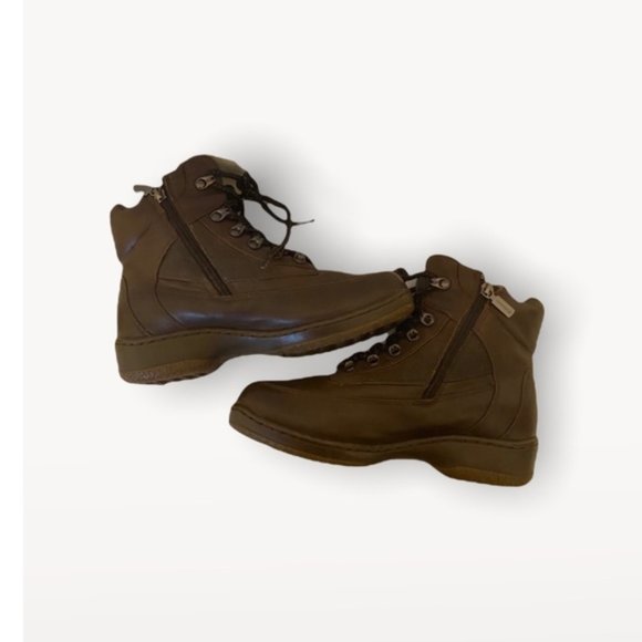 Blondo Cadix Brown 100% leather Waterproof Boots Size 7 - Picture 4 of 11